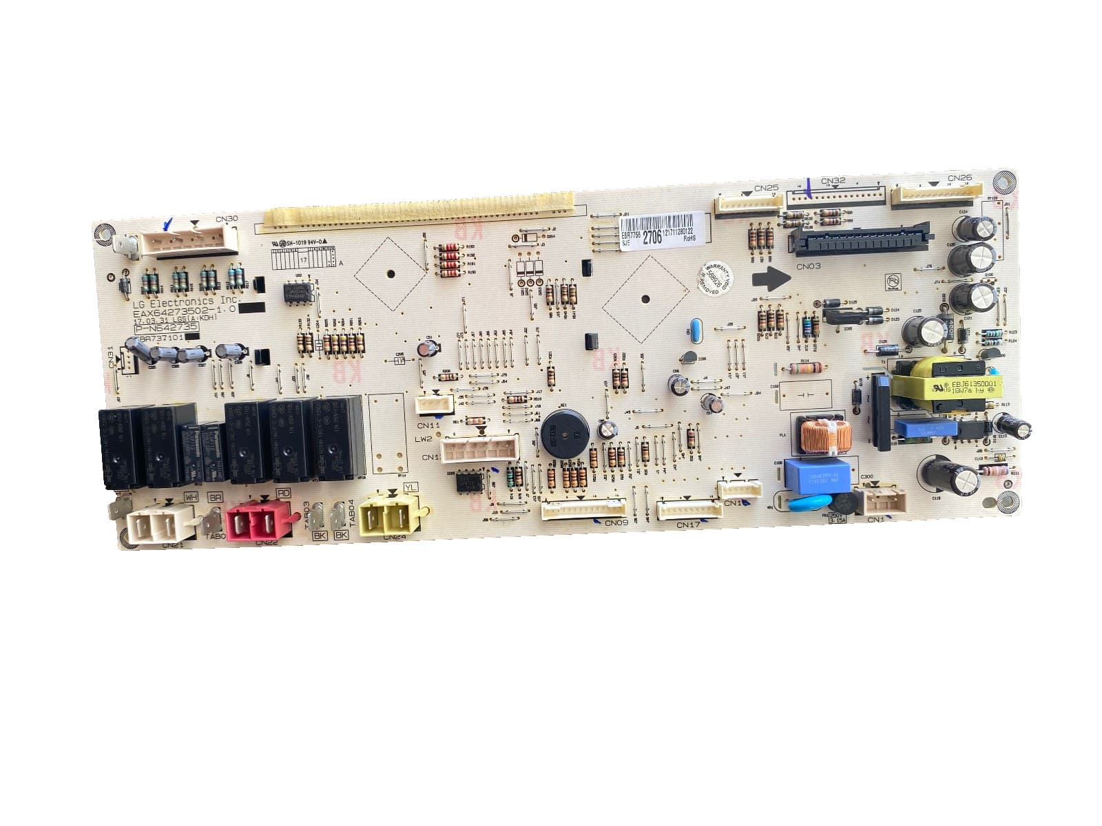 EBR77562706 OEM LG Range Main Control Board Assembly New Genuine