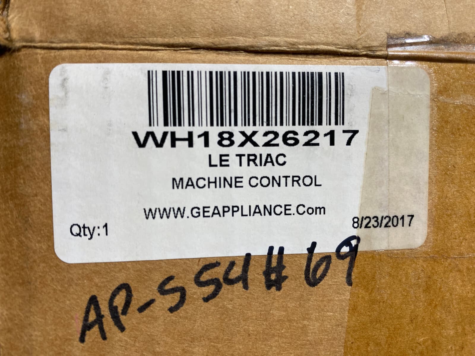 New Genuine OEM GE Washer Machine Control Board WH18X26217 — thumbnail 4