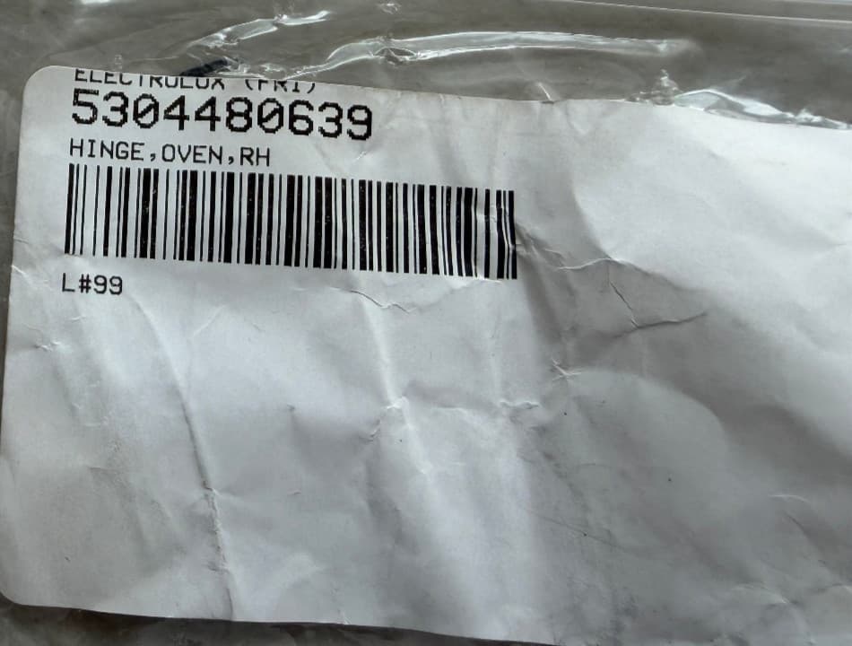 5304480639 OEM  Frigidaire Microwave Door Hinge New Genuine — thumbnail 4