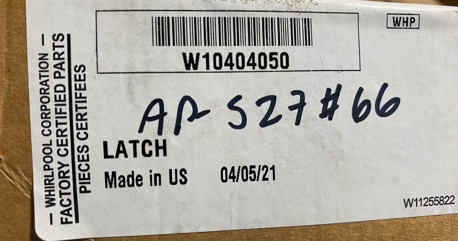 New Genuine OEM Whirlpool Lid Latch Assembly W10404050 — thumbnail 15