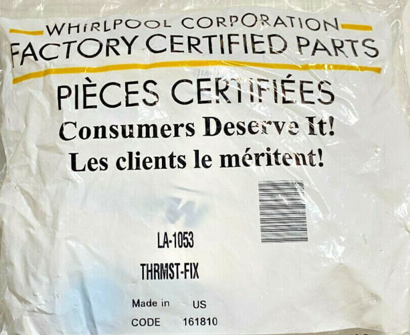 LA-1053  OEM  Whirlpool  Dryer Thermal Fuse Kit NEW Genuine — thumbnail 4