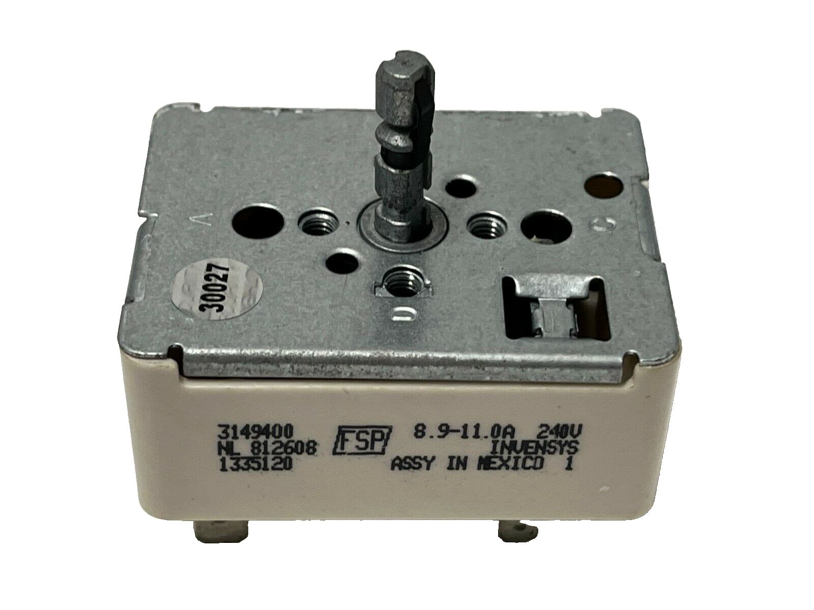 74007840 OEM Whirlpool Cooktop Element Control Switch