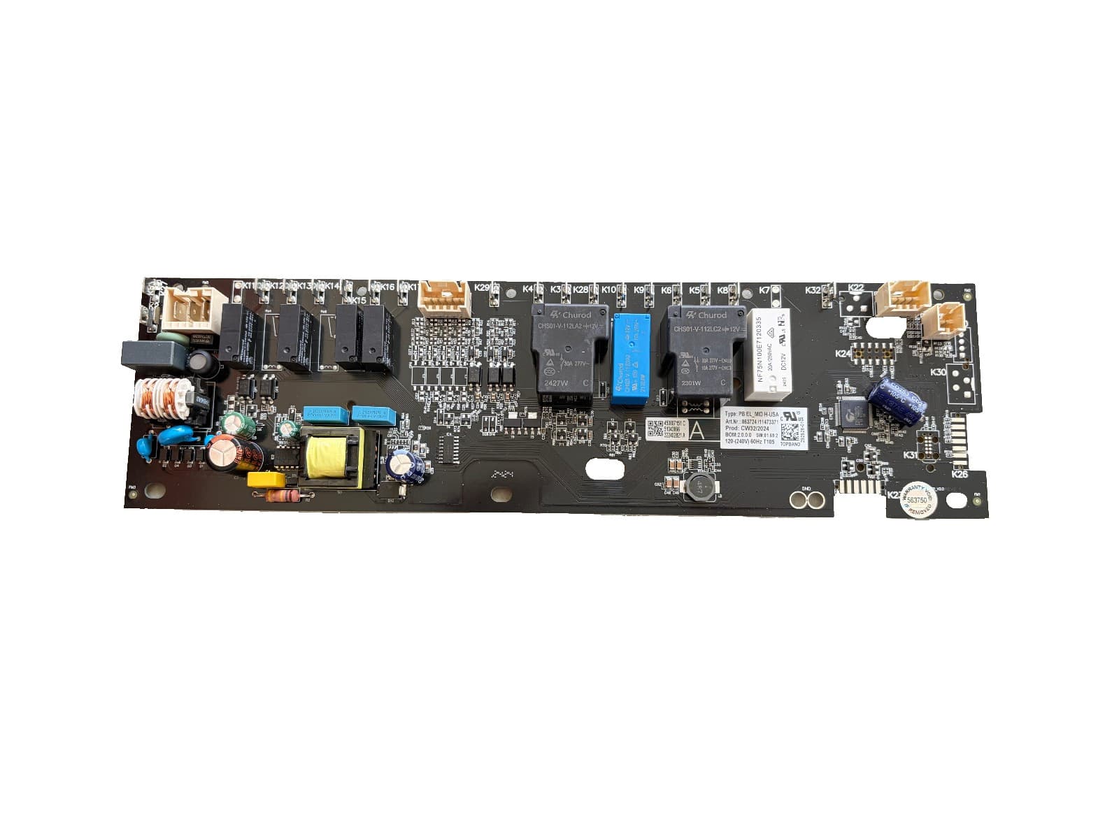 11473371 OEM Hisense Range Oven Power Board El Mid H-usa Topband New Genuine