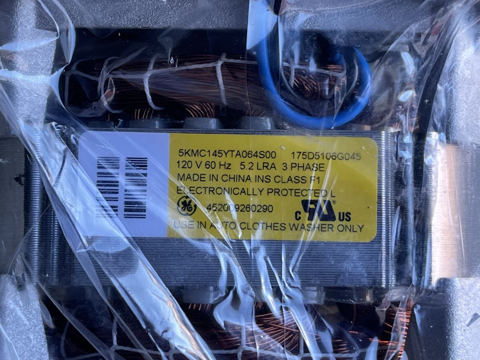 WH20X10058 OEM GE Washer Motor & Inverter Board New Genuine — thumbnail 7