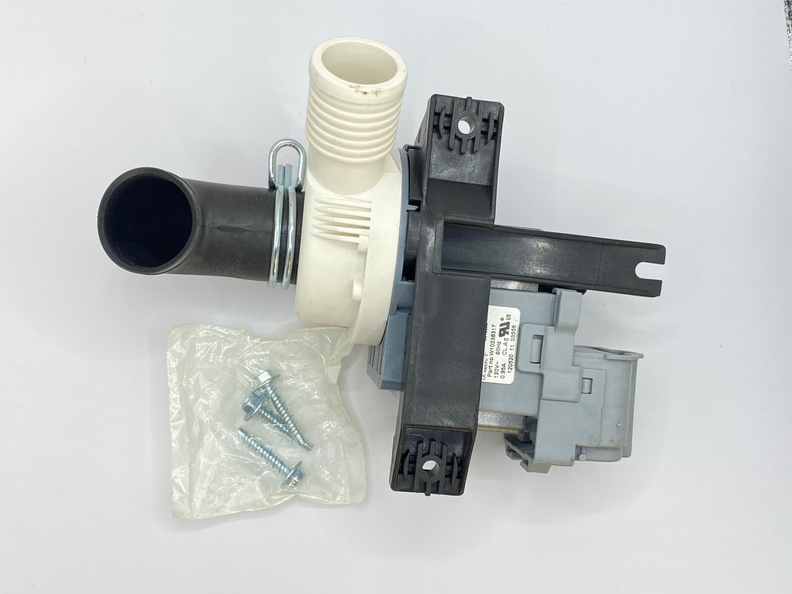W10536347 Whirlpool OEM Washer Drain Pump Kit NEW Genuine — thumbnail 10
