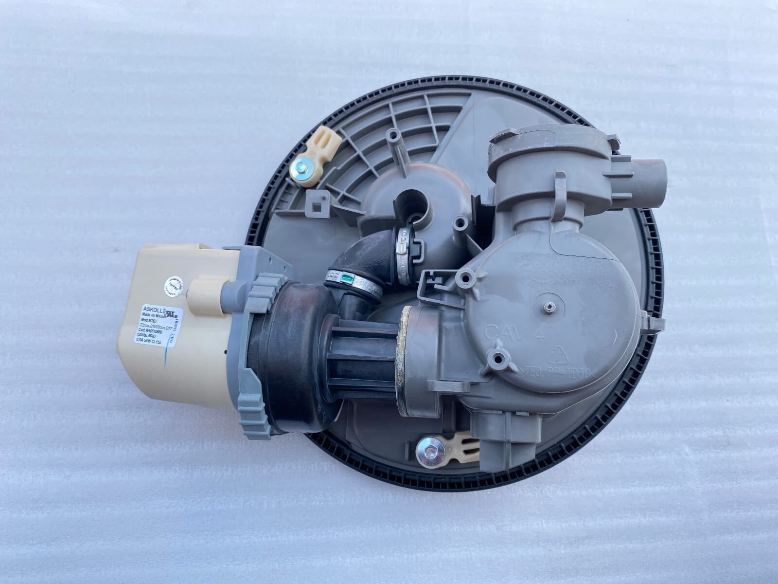 New Genuine OEM Whirlpool Dishwasher Pump and Motor Assembly W10531928 — thumbnail 4