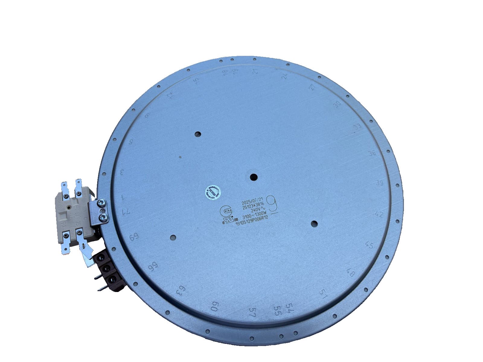 WB30X24111 OEM GE Cooktop 9" Dual Radiant Surface Element New Genuine — thumbnail 2