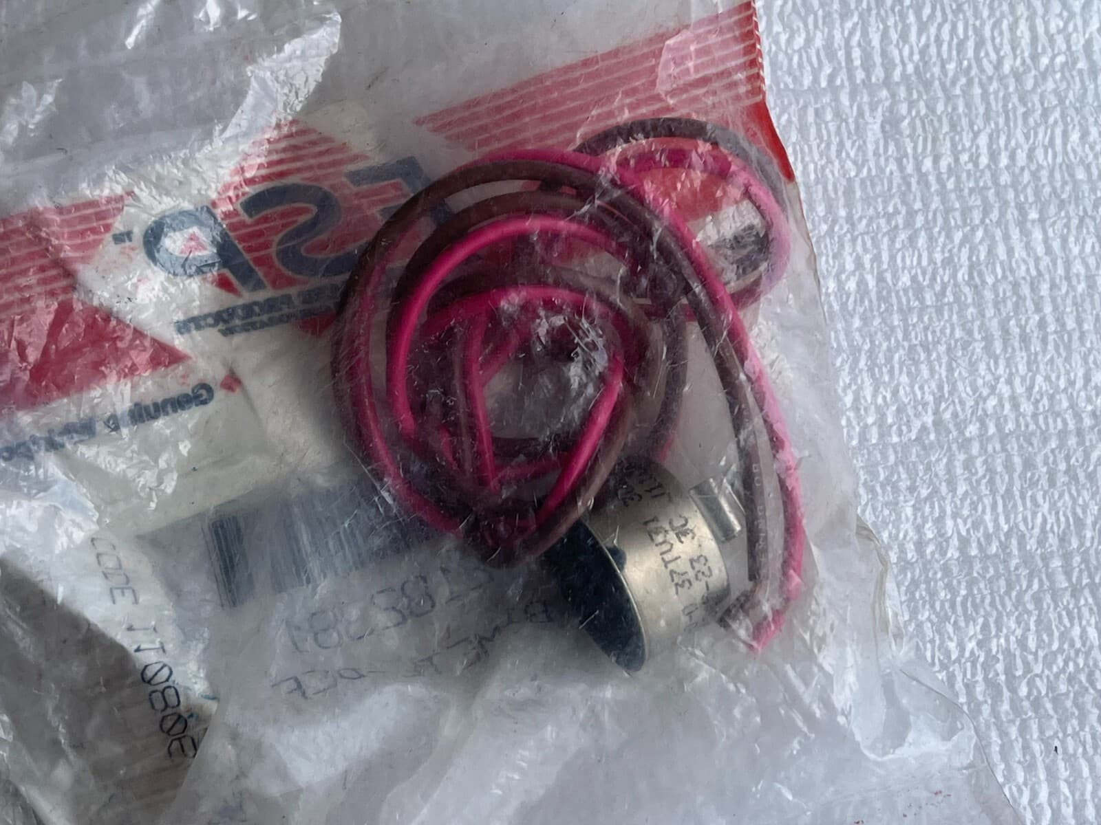 Genuine Whirlpool Defrost Thermostat  WP2182381