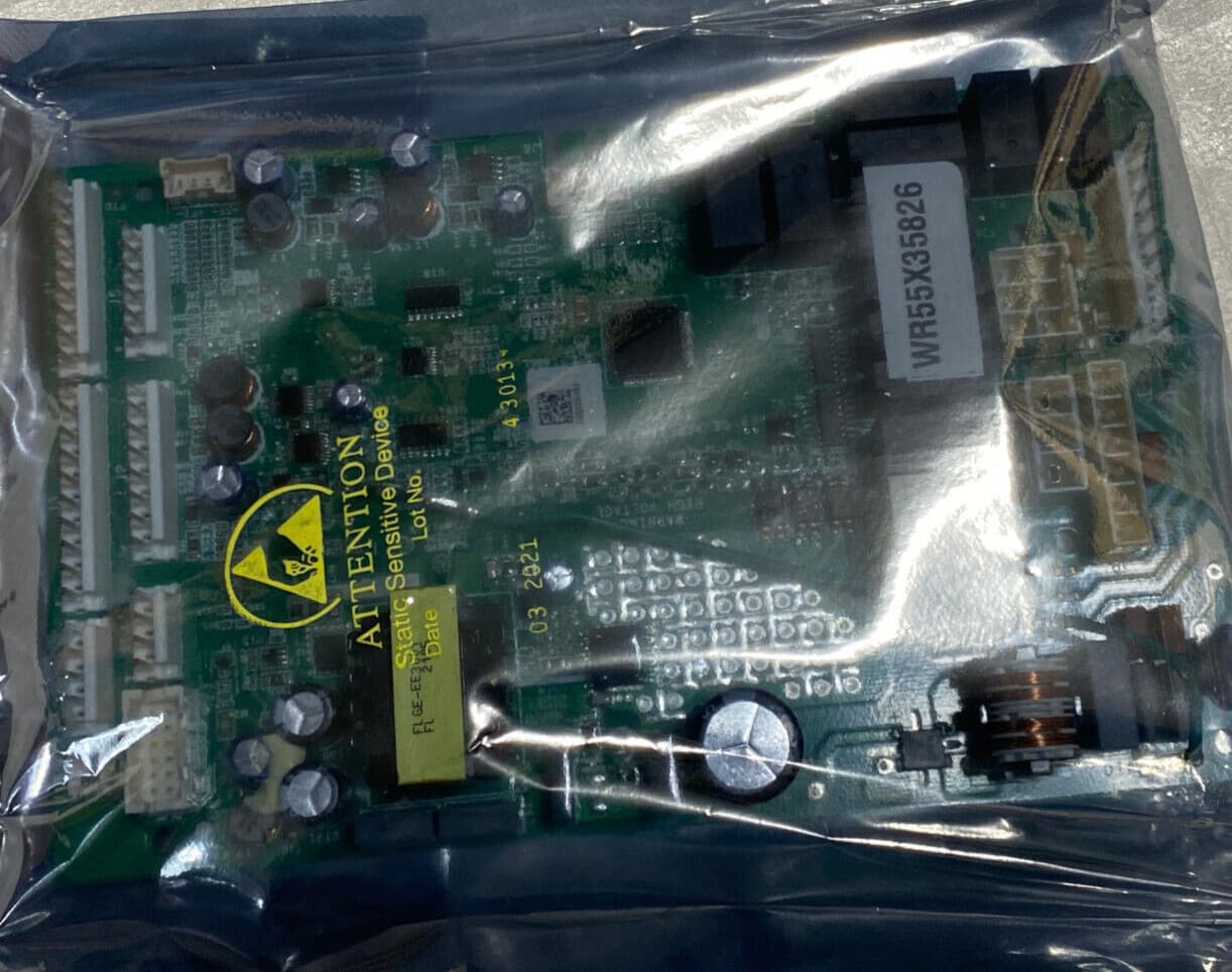 New Genuine OEM GE  Refrigerator Model T Control Board SXS SS  WR55X35826