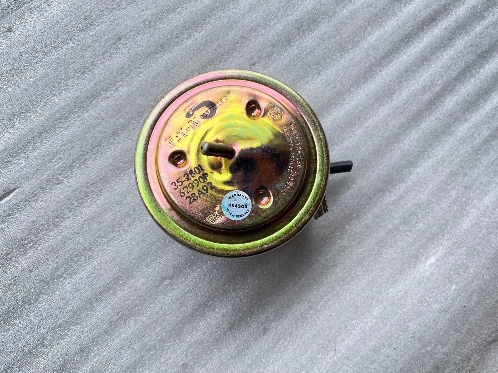New Genuine Maytag Switch Pressure 35-2801
