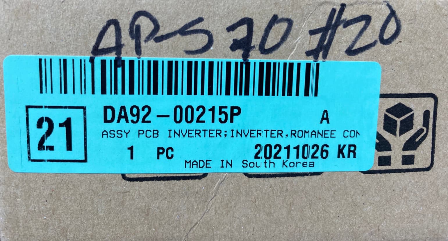 New Genuine OEM Samsung Refrigerator Power Control Board DA92-00215P — thumbnail 3