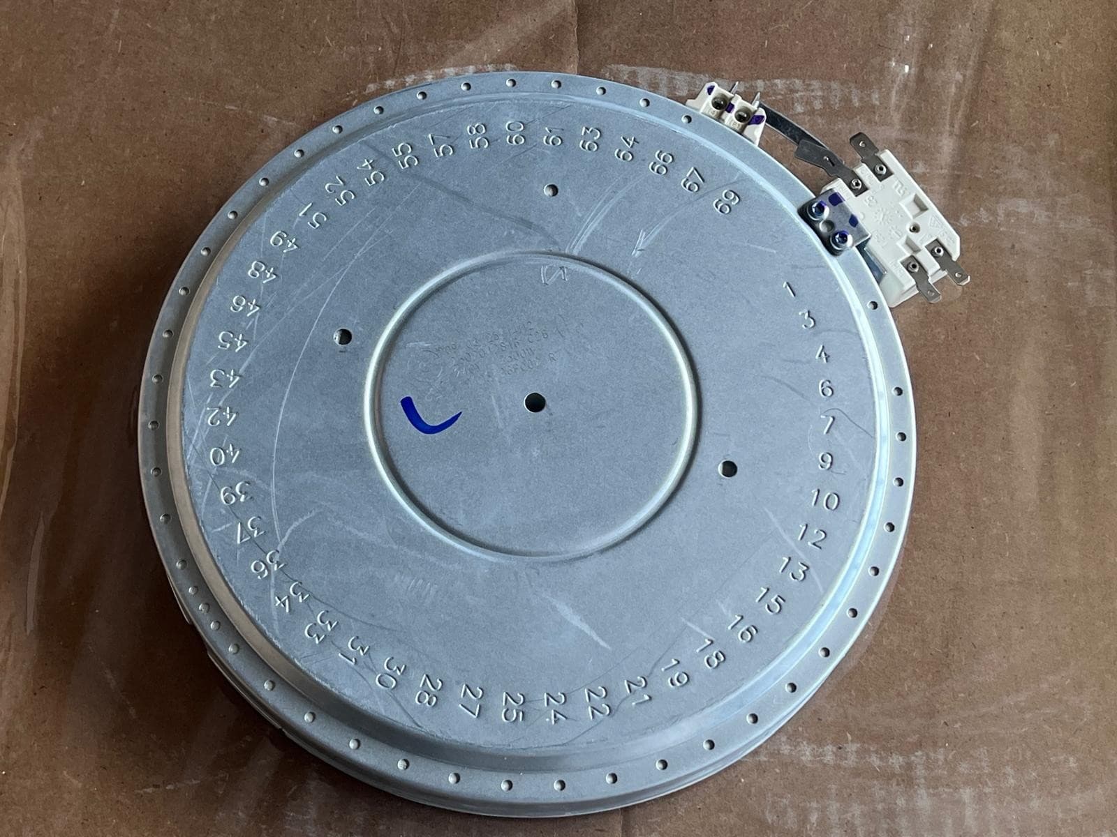 WB30T10136 OEM GE Radiant Surface Element  8" New Genuine — thumbnail 4