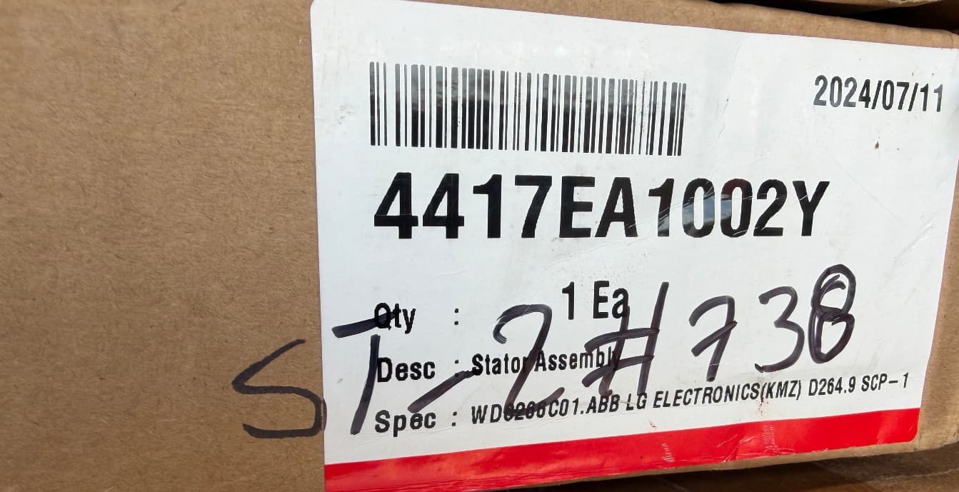 4417EA1002Y OEM LG Washer Stator Assembly New Genuine — thumbnail 3