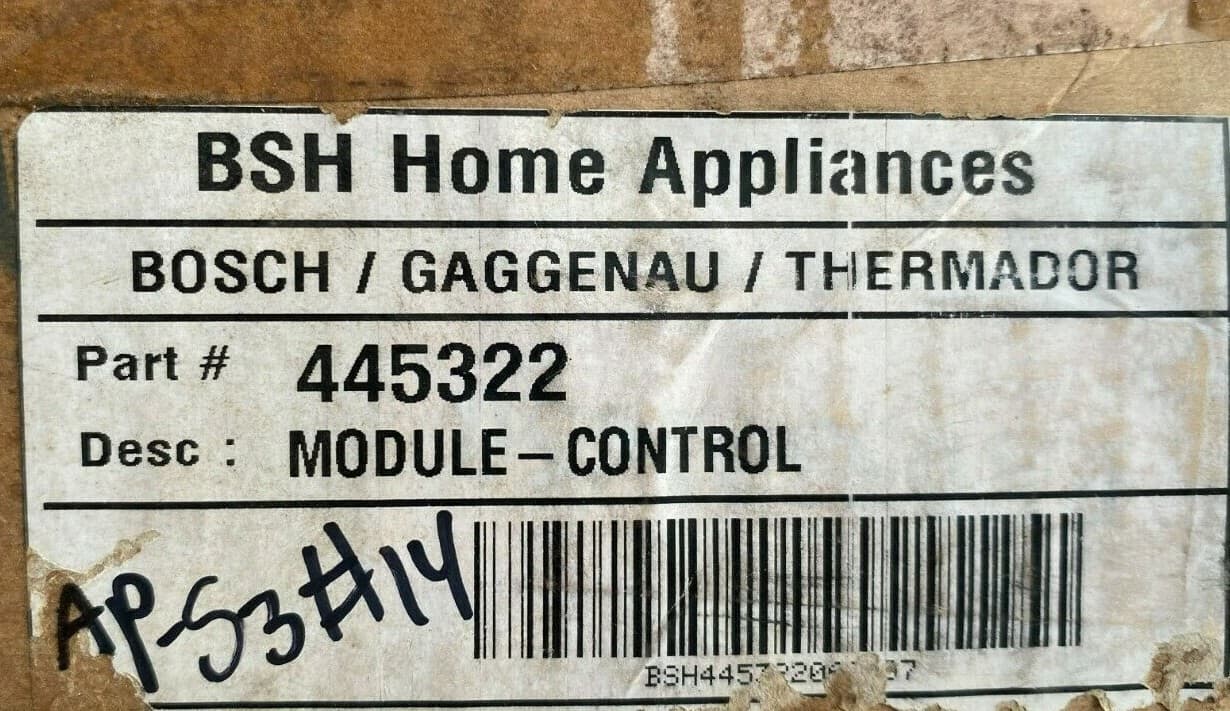 New Genuine OEM Bosch Washer Module-Control Board 00445322 (445322) — thumbnail 12