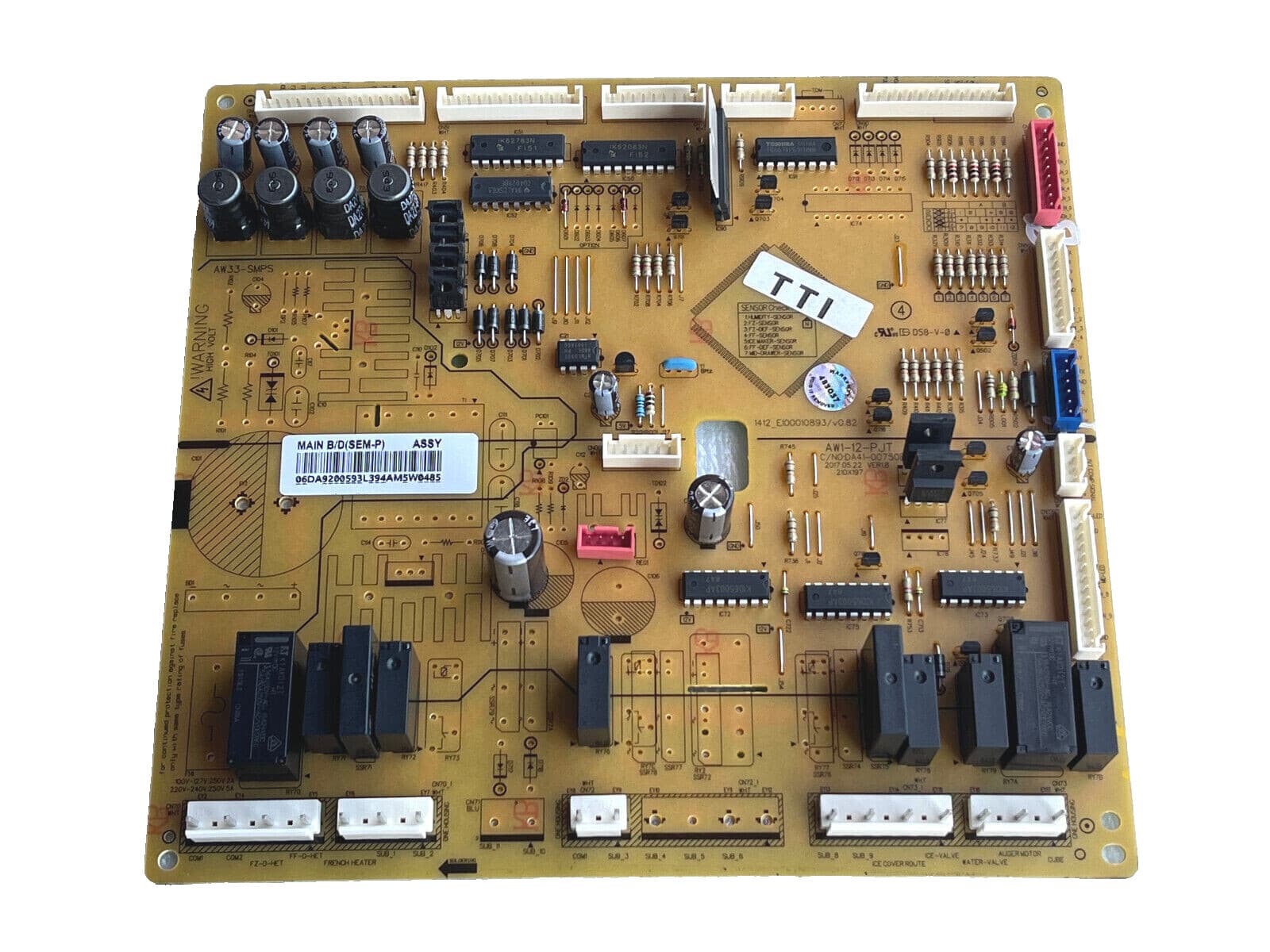 New Genuine OEM Samsung Refrigerator Electronic Control Board DA92-00593L