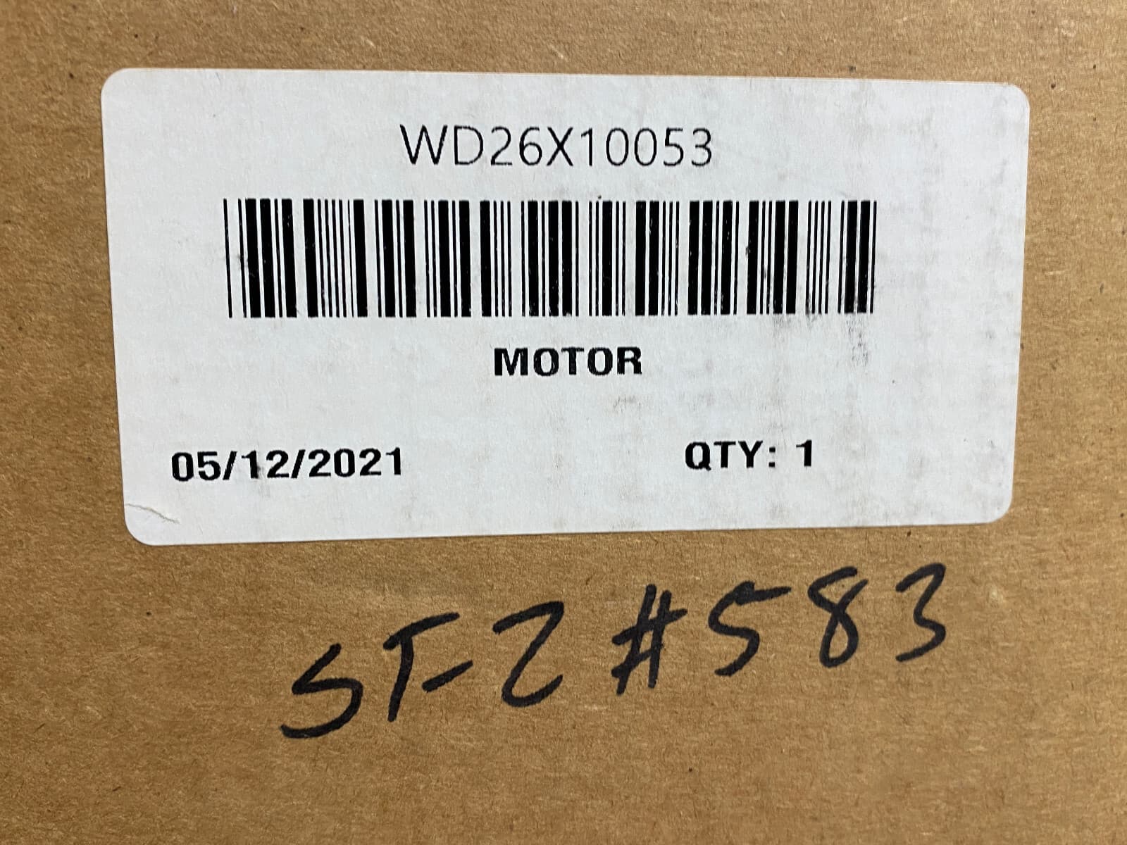 New Genuine OEM GE Dishwasher Circulation Pump and Motor Assembly WD26X10053 — thumbnail 5