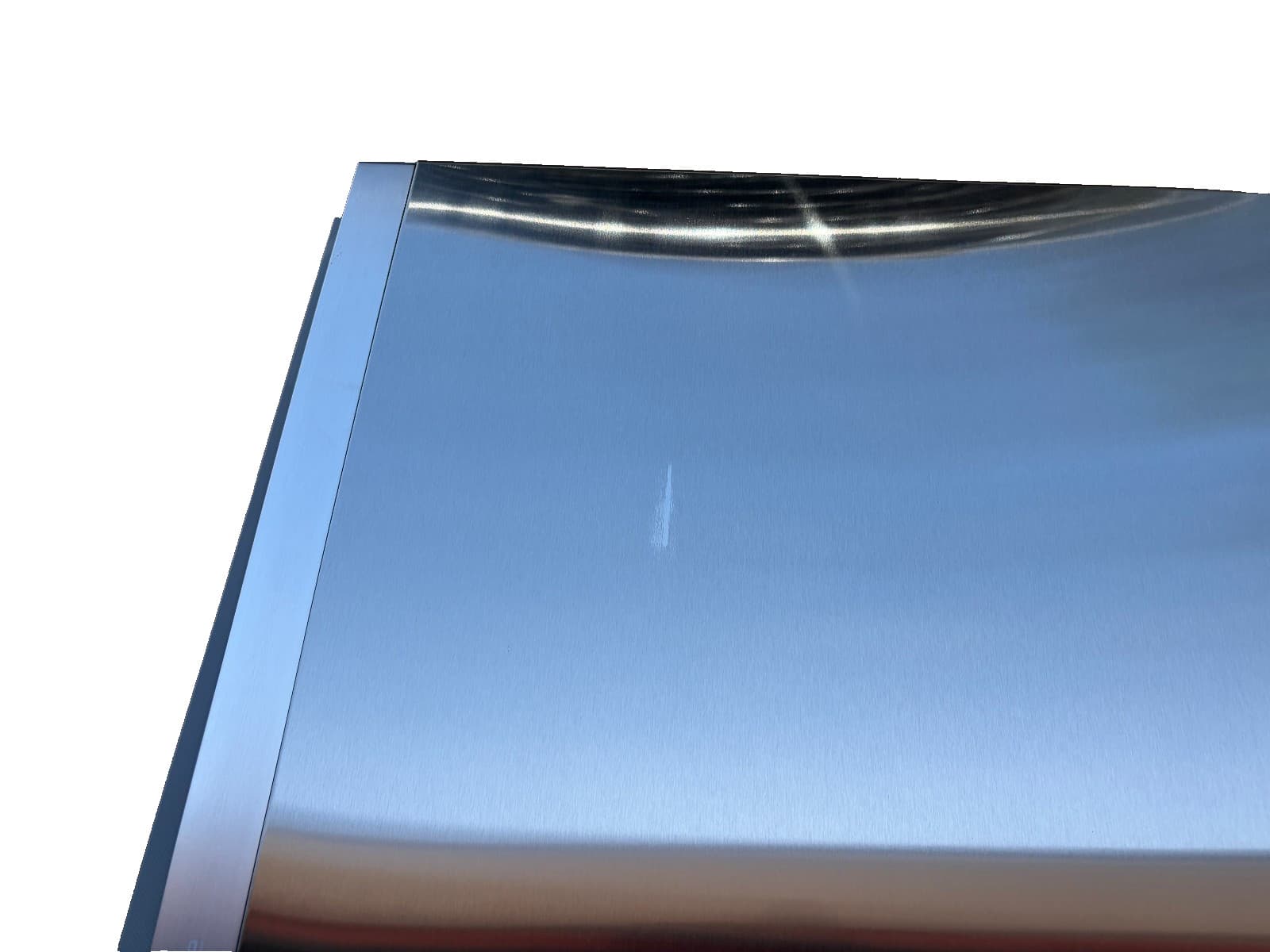 WR78X45306 OEM GE Freezer Door - Fpr Stainless Steel New Genuine — thumbnail 3