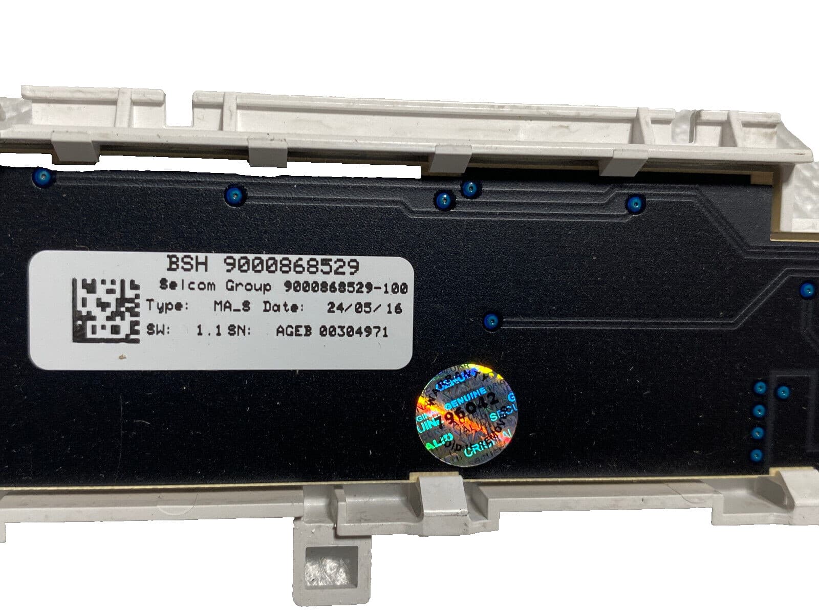 Genuine OEM Bosch Dishwasher Control Board  9000868529 Part # 00744911 — thumbnail 3