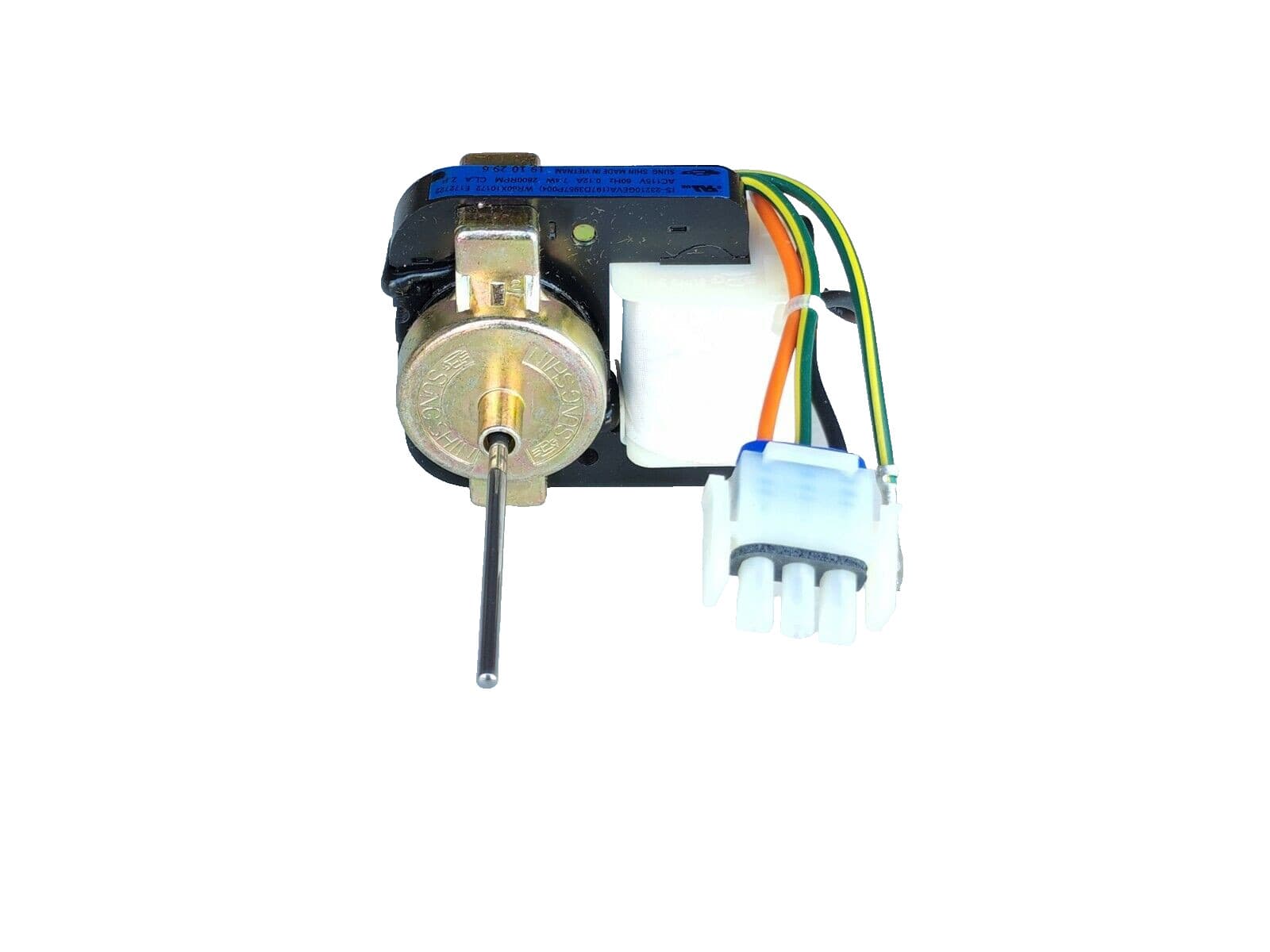 New Genuine GE Refrigerator Evaporator Fan Motor WR60X10172 — thumbnail 2