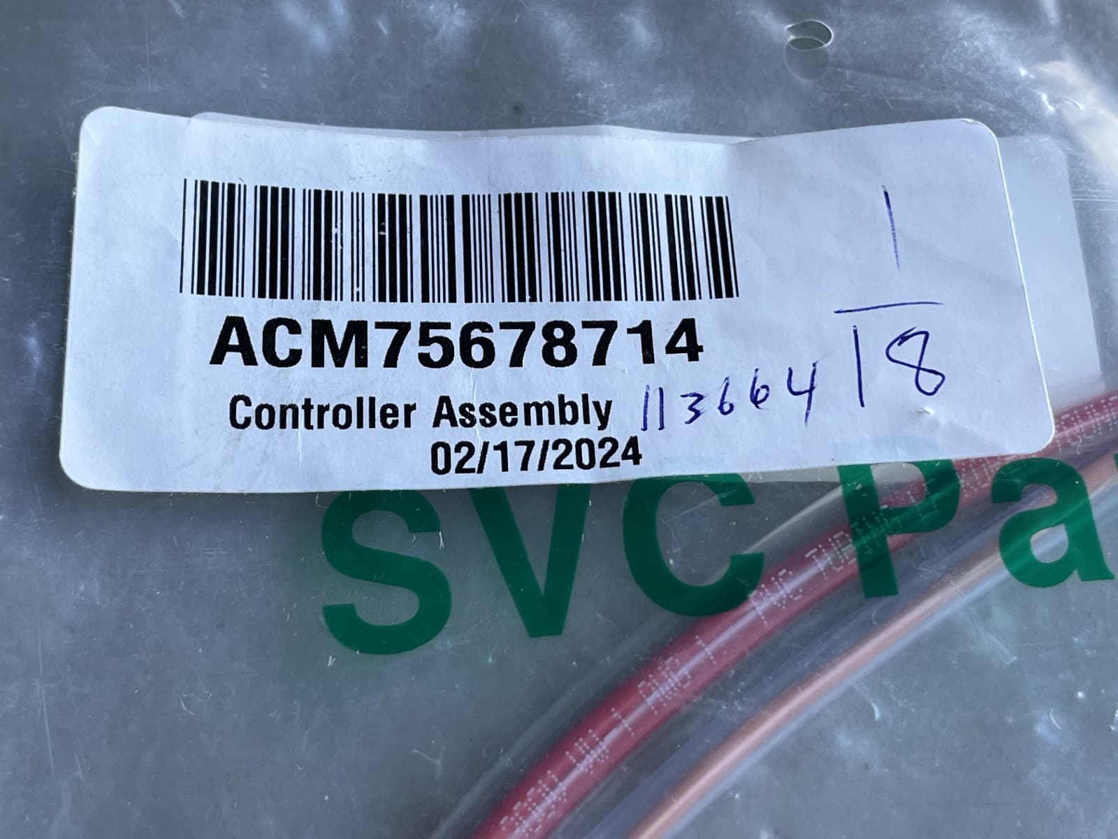 New Genuine OEM LG Refrigerator Control Assembly LCFC26XSS ACM75678714 — thumbnail 2