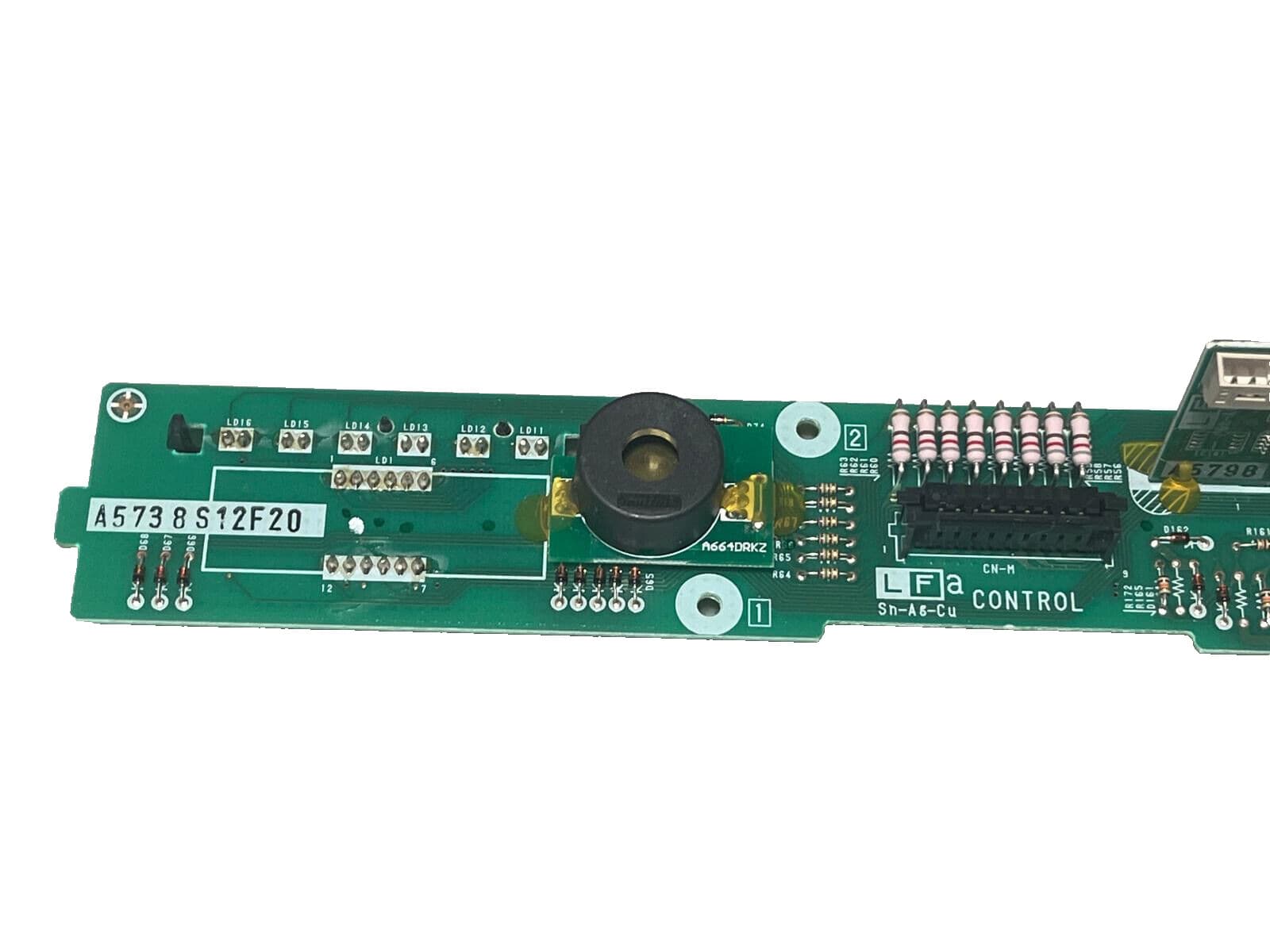 New Genuine OEM Sharp Microwave Control Unit  DPWB-A567DRKZ8 — thumbnail 3