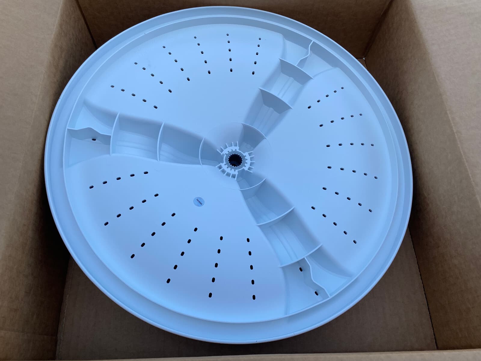 New Genuine OEM Whirlpool Washer Washplate W10902814 — thumbnail 2