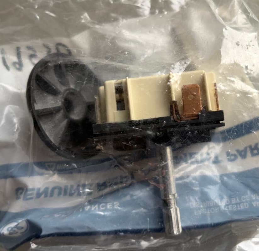 WB24X41827 GE Cooktop Infinite Switch And Seal Kit OEM  New Genuine