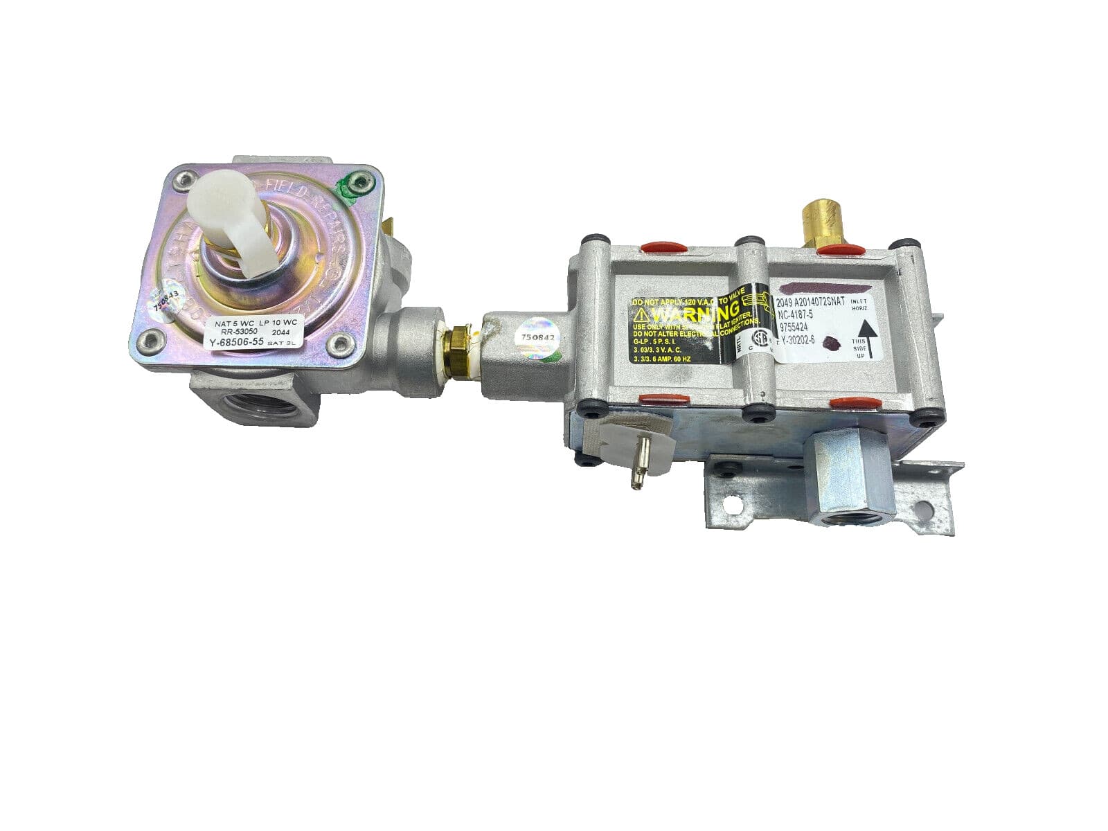 9755424 WP9755424 Whirlpool OEM Range Gas Valve and Regulator  New Genuine