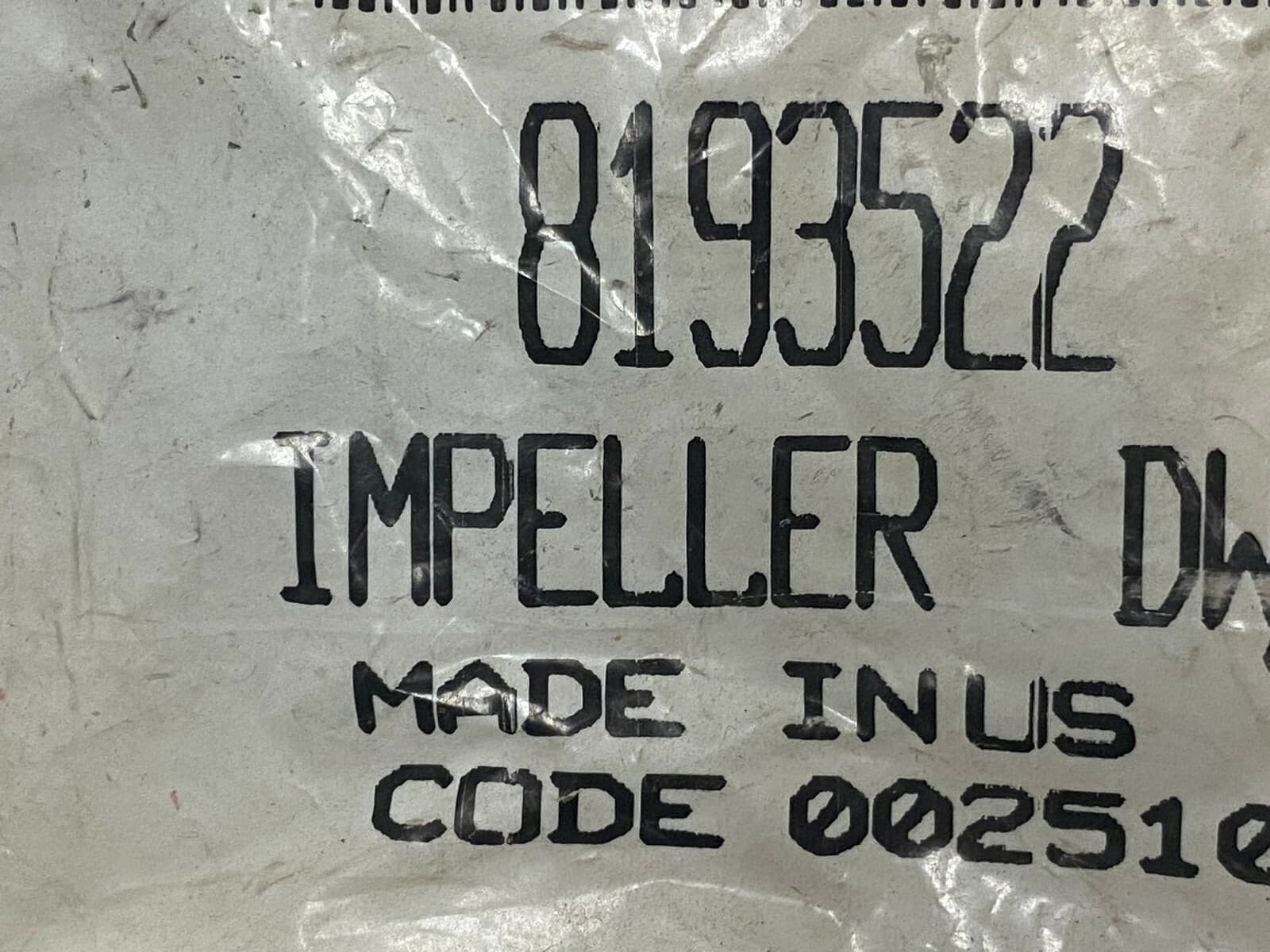 NEW Genuine OEM Whirlpool Dishwasher Pump Impeller Kit GU980SCGB2   8193522 — thumbnail 7