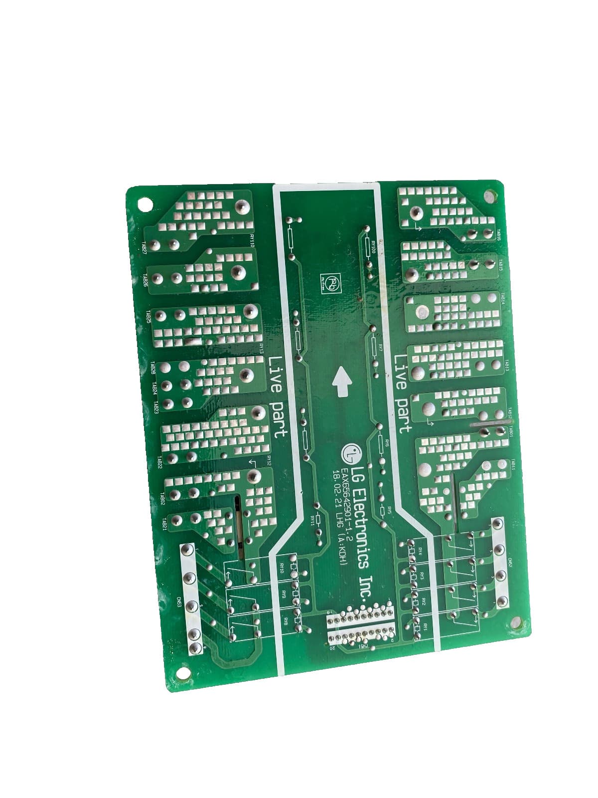 EBR80595407 OEM LG  Range/Oven Control Board Assembly Genuine — thumbnail 3