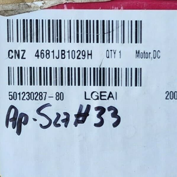 New Genuine OEM LG Refrigerator Fan Motor Assembly 4681JB1029H — thumbnail 4