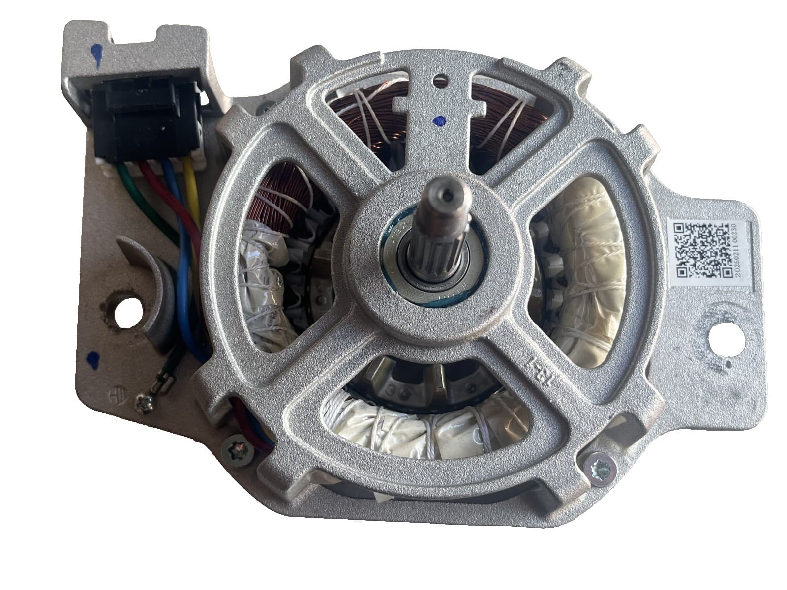 WH49X25375 OEM  GE  Washer 1/2 HP Motor and Nut  New Genuine — thumbnail 2
