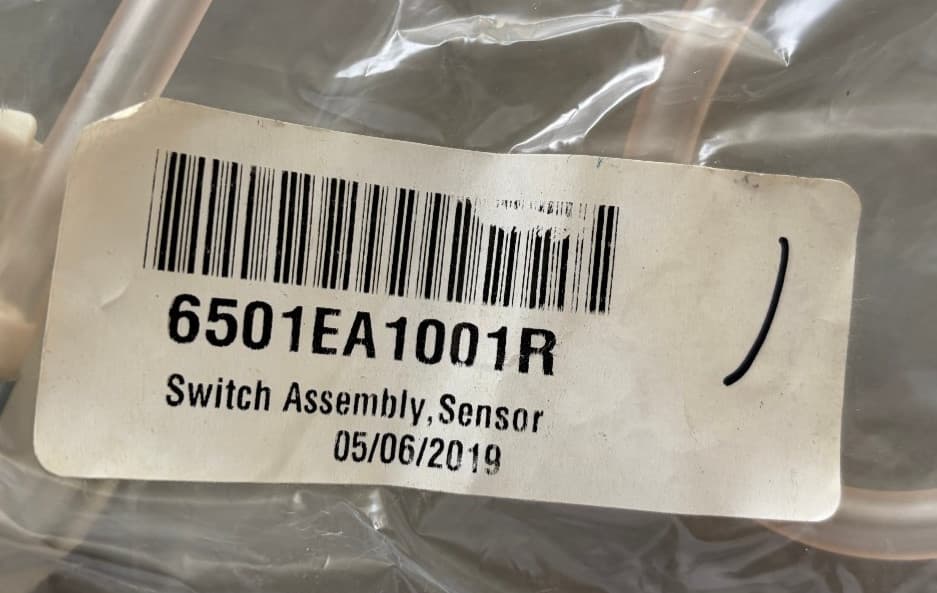 6501EA1001R OEM LG  Washer Water Level Pressure Switch New Genuine — thumbnail 3