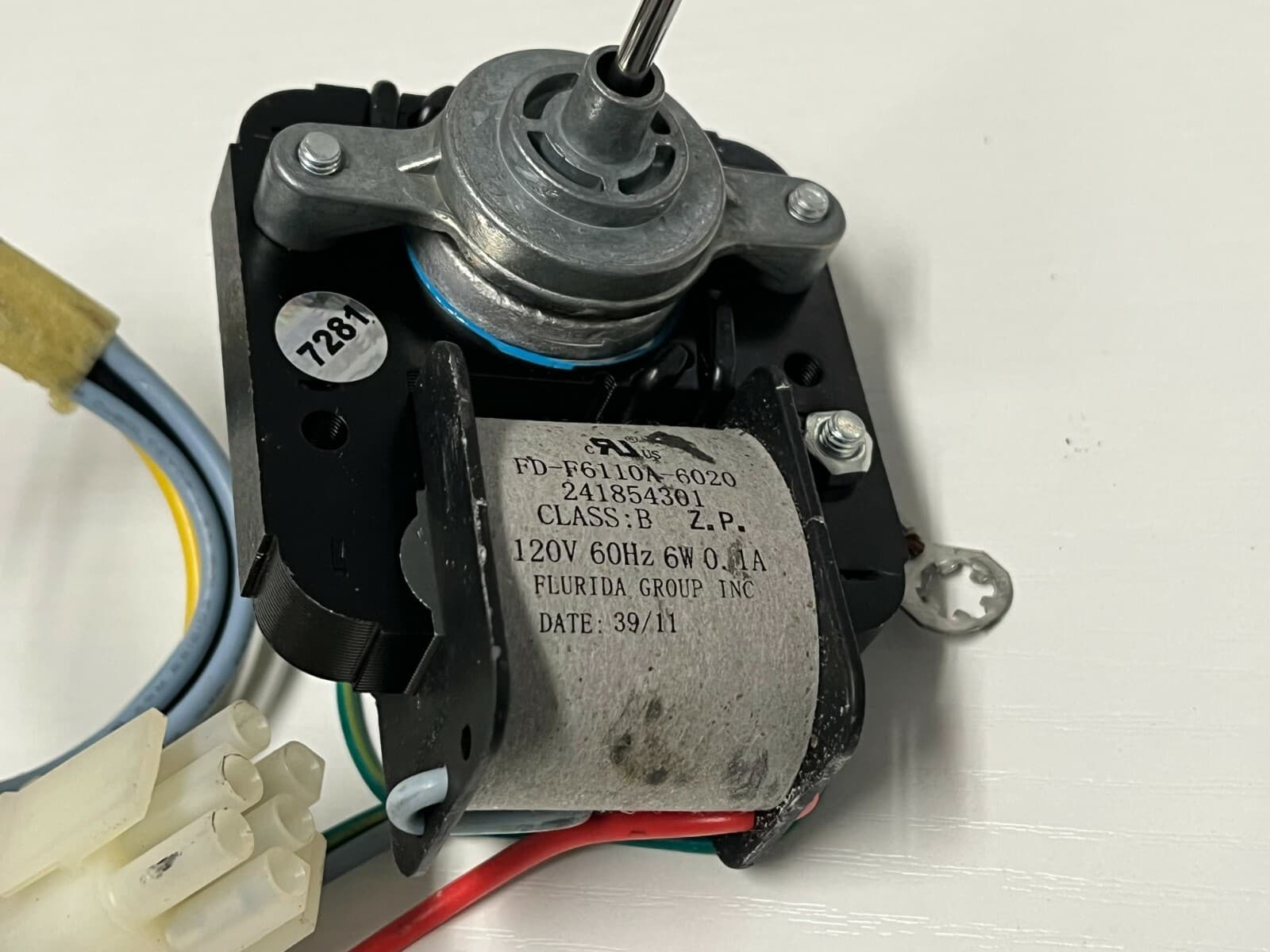 Genuine OEM Frigidaire Refrigerator Evaporator Fan Motor 241854301 — thumbnail 10