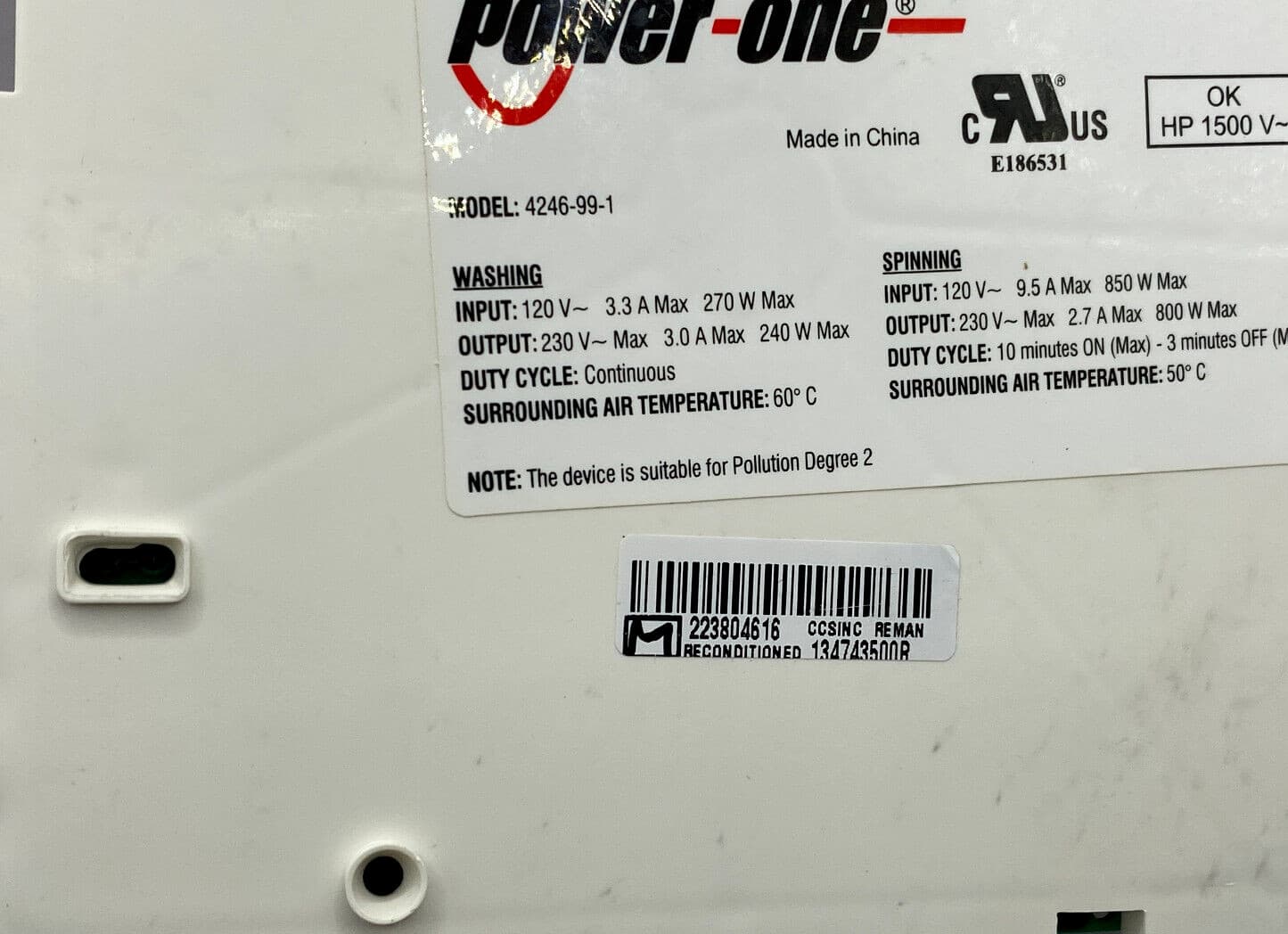 Genuine OEM Frigidaire Washer Motor Control Board 134743500 — thumbnail 3