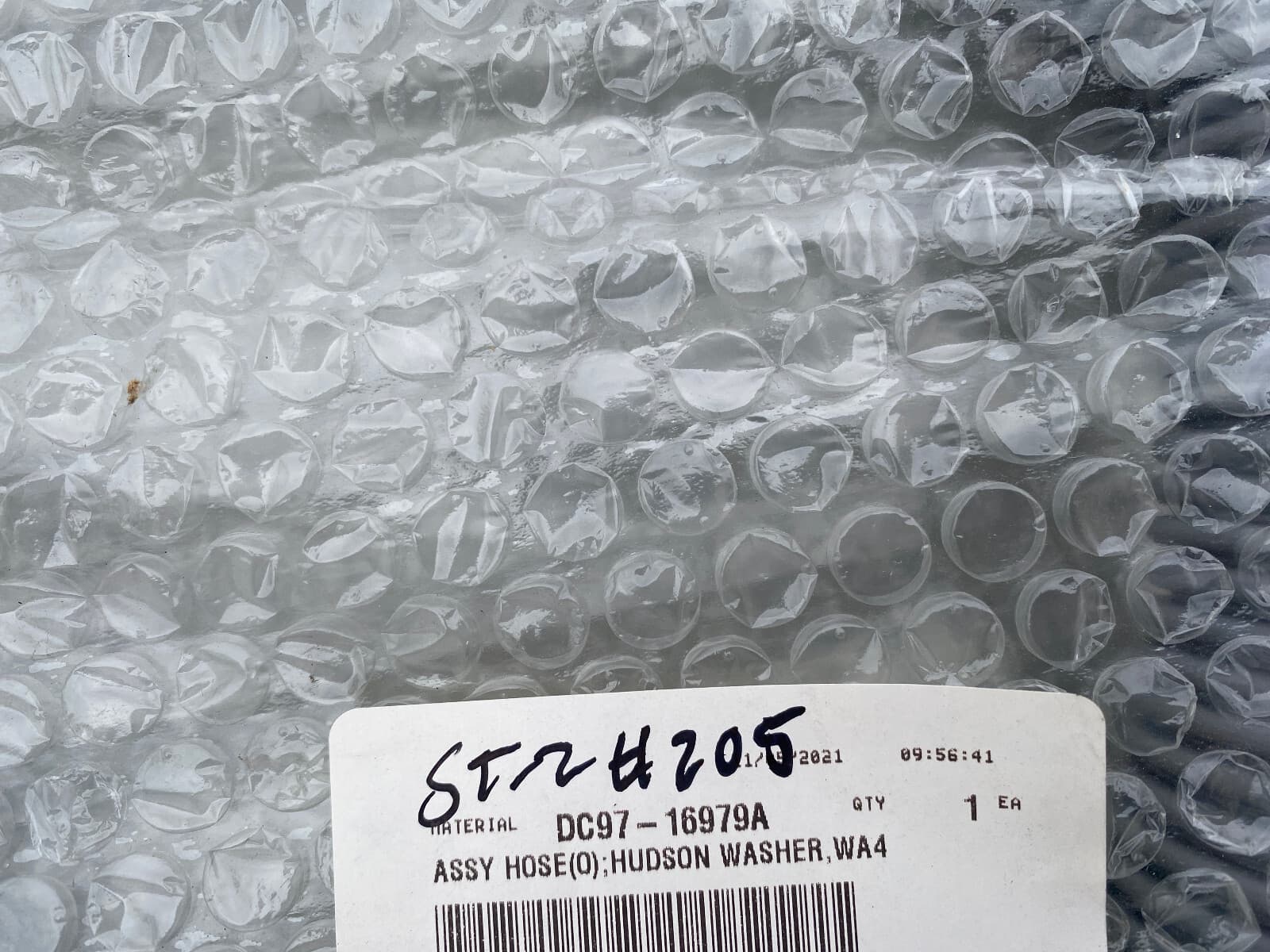 New Genuine OEM Samsung Washer Drain Hose Assembly DC97-16979A — thumbnail 2