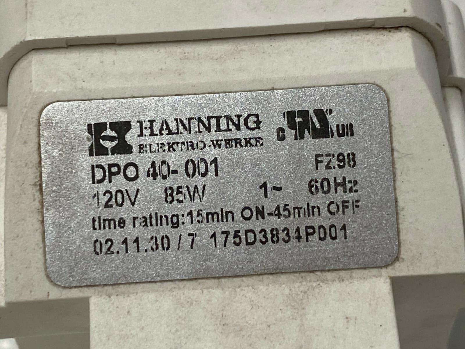 175D3834P001  OEM GE Washer Pump — thumbnail 5