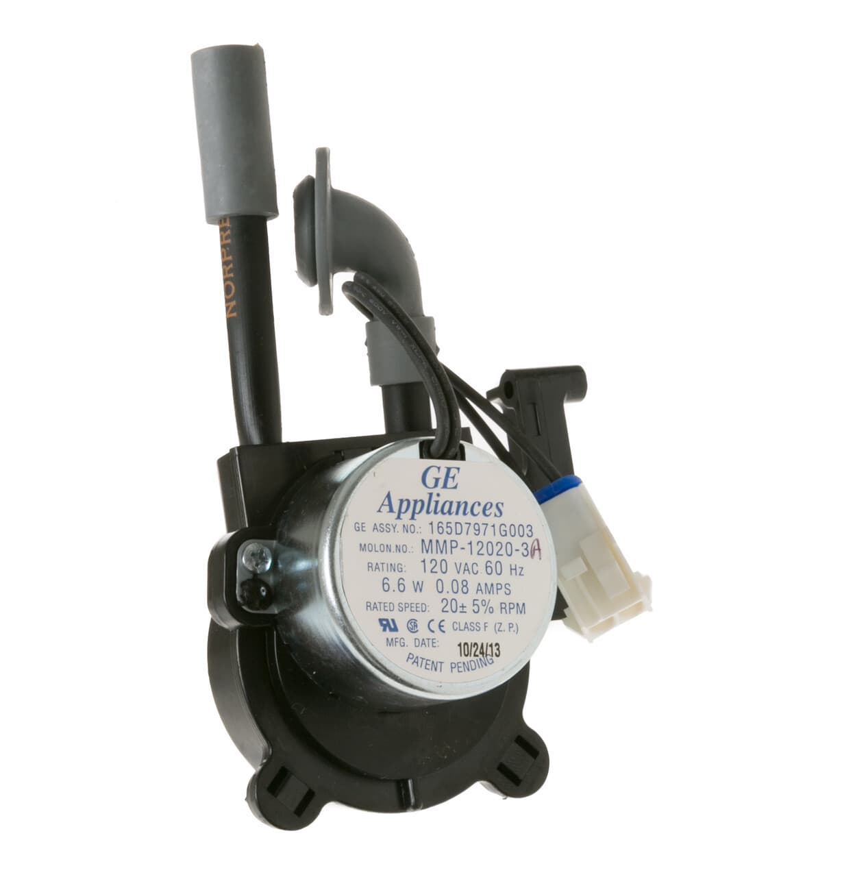 New Genuine OEM GE Dishwasher Detergent Dispenser Assembly WD12X10384 WD12X10209