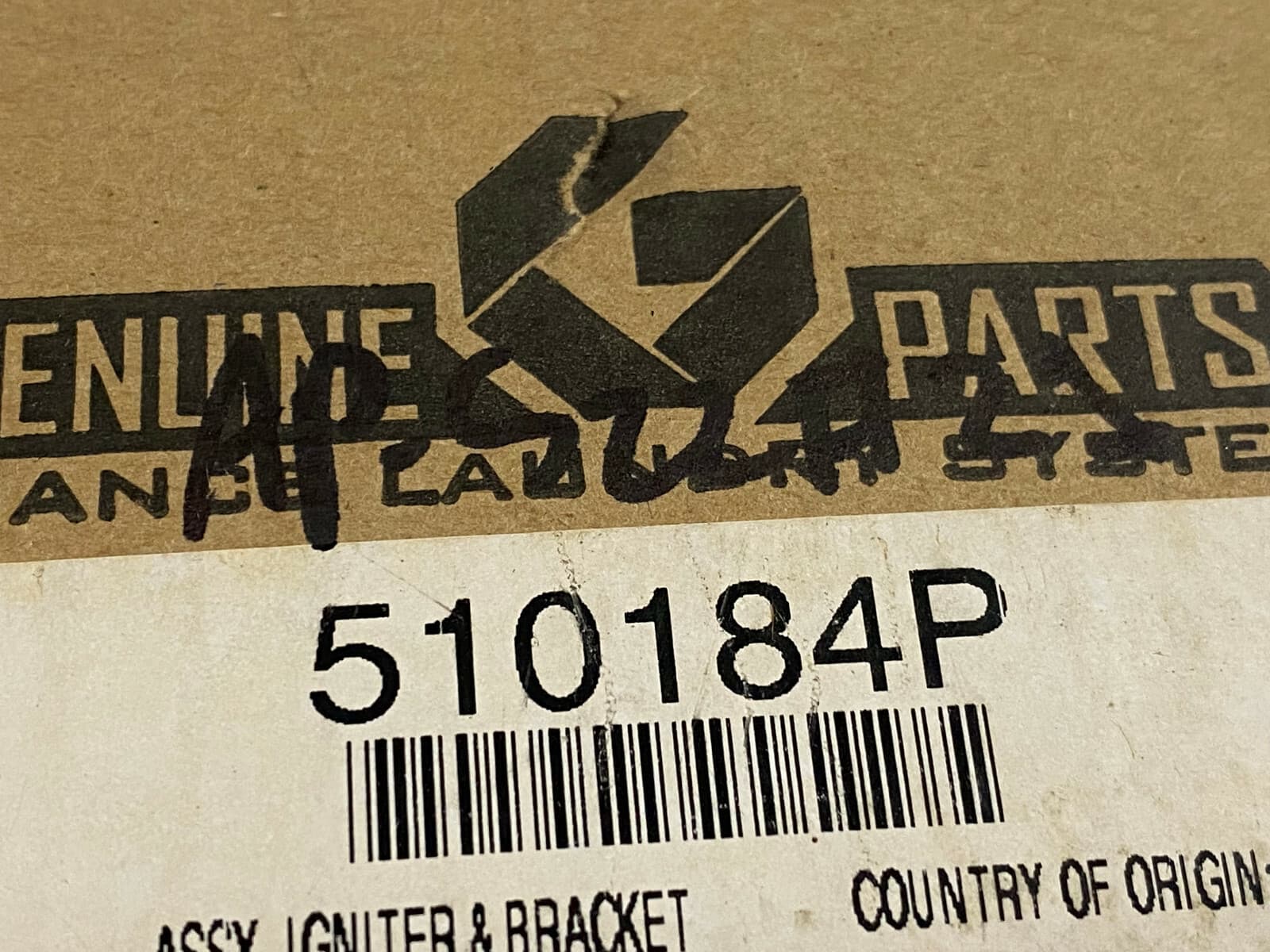 Genuine OEM Whirlpool Dryer Burner Igniter 510184P — thumbnail 12