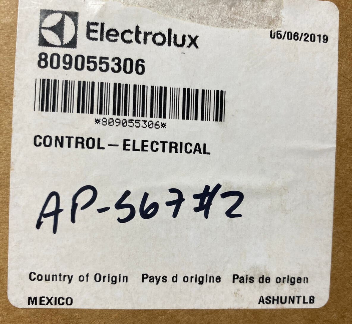 New Genuine Frigidaire Washer Electronic Control Board 809055306 — thumbnail 6