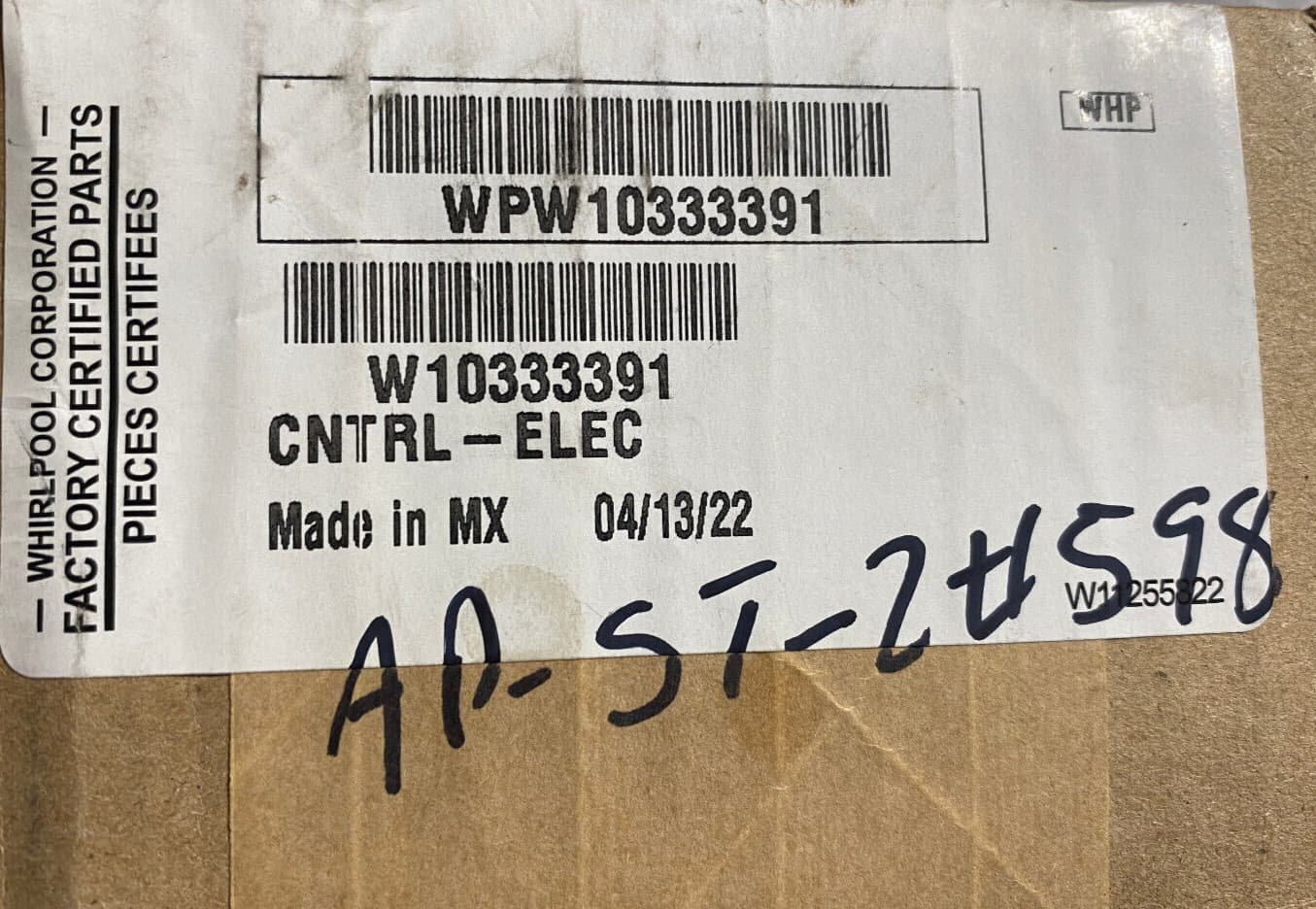 New Genuine OEM Whirlpool Electronic Control Board WPW10333391 W10333391 — thumbnail 5