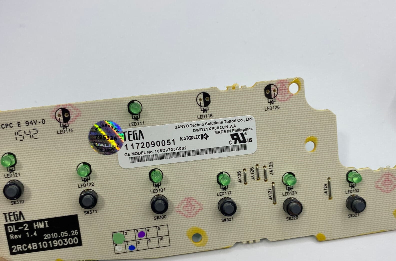 WD21X10505  GE Dishwasher Control Board Assembly Kit New Genuine OEM — thumbnail 5