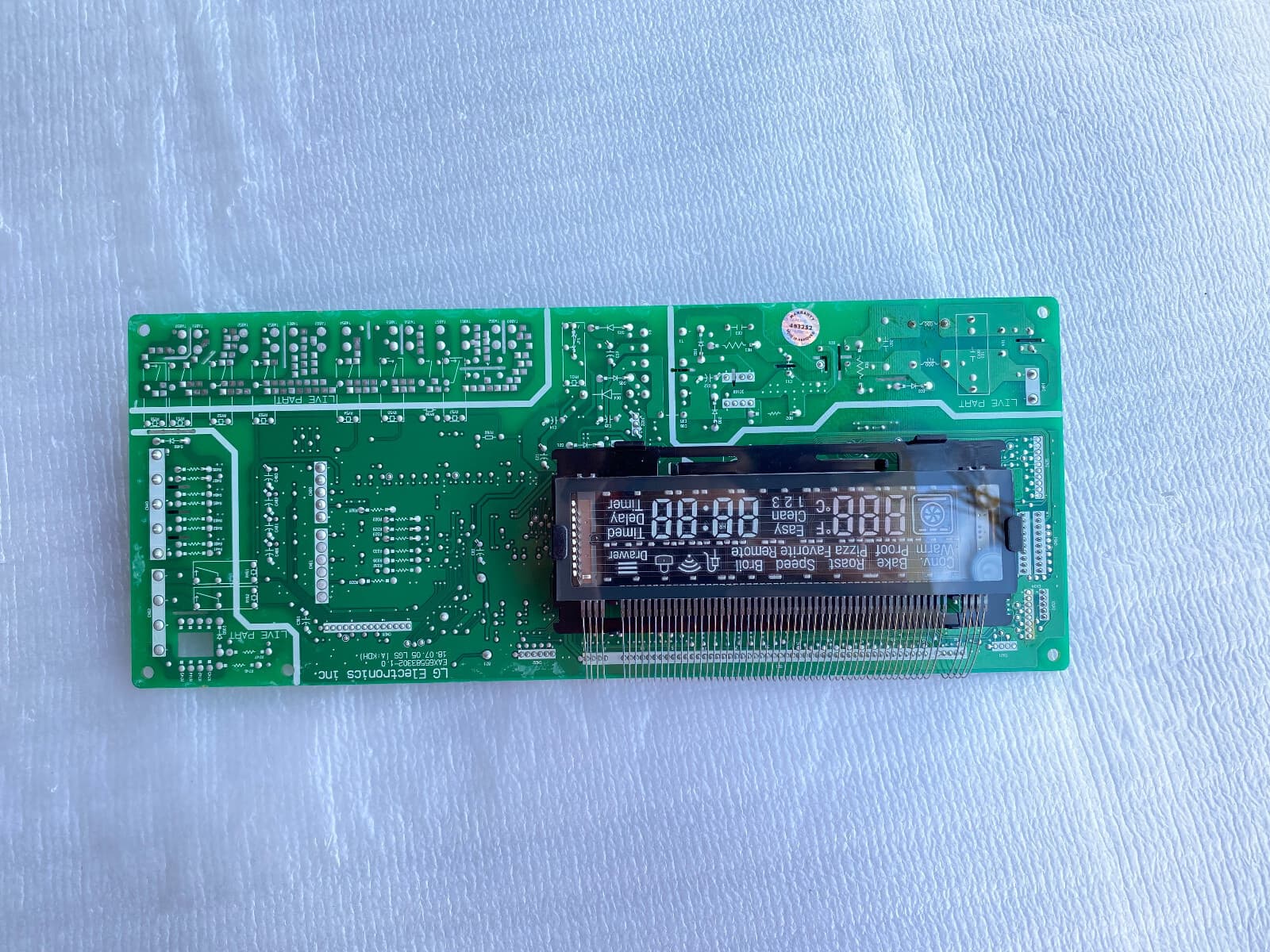 New Genuine LG Main Power Control Board PCB Assembly EBR80595306 — thumbnail 2