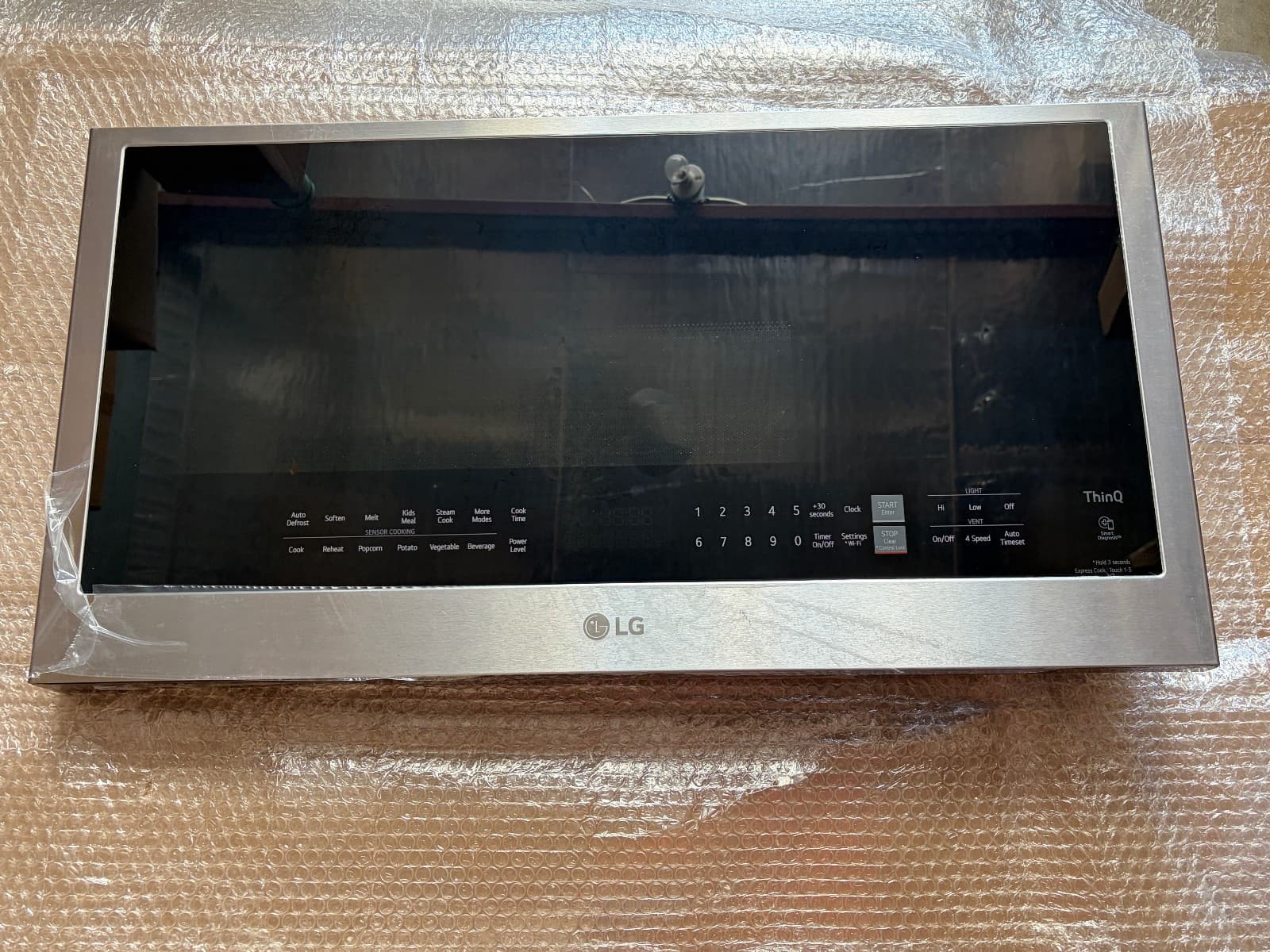 ADC30017402 OEM LG Microwave Door Assembly  New Genuine