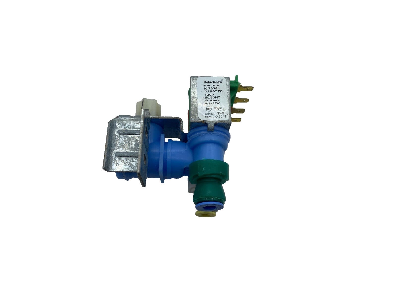Genuine OEM Whirlpool Refrigerator Water Inlet Valve W10853654 — thumbnail 2