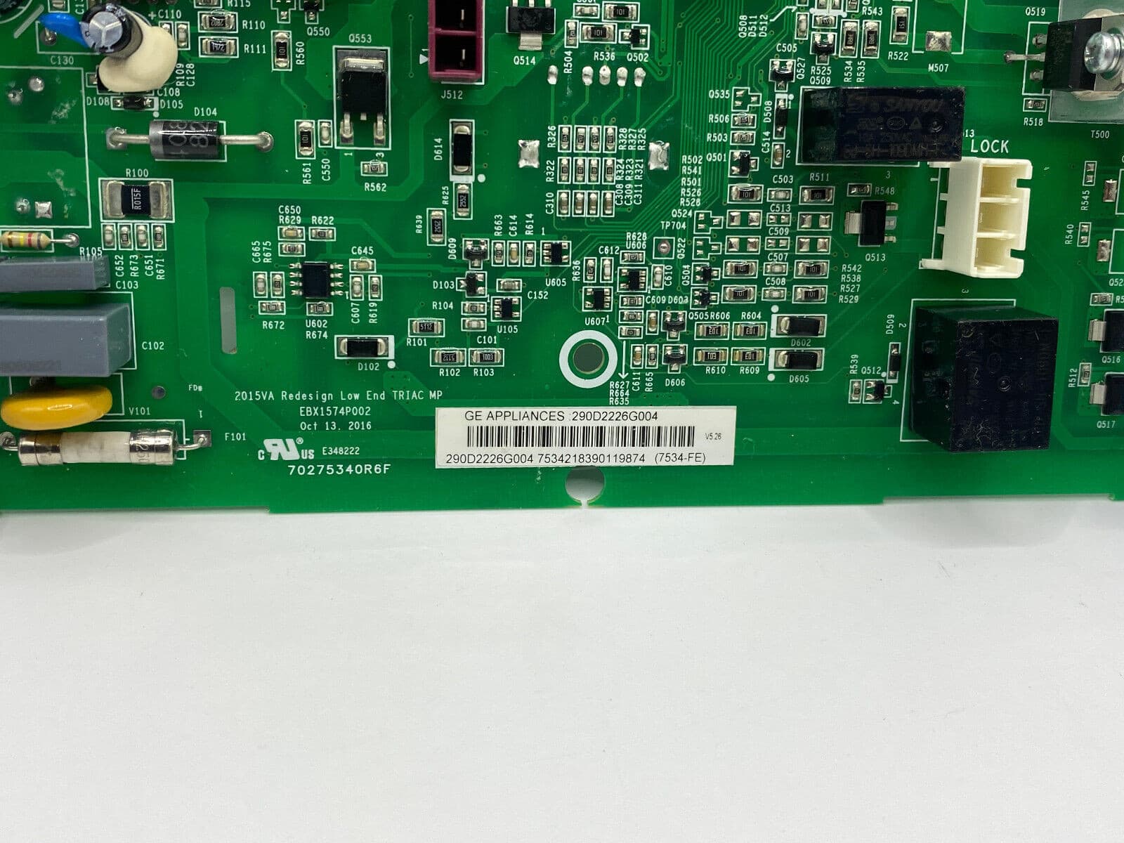 Genuine OEM GE Washer Main Control Board  WH22X29556 — thumbnail 6