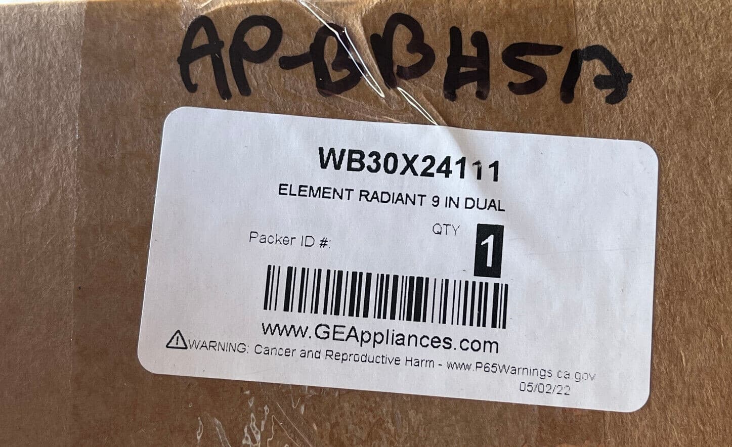 WB30X24111 OEM  GE Element Radiant 9' Dual New Genuine — thumbnail 7