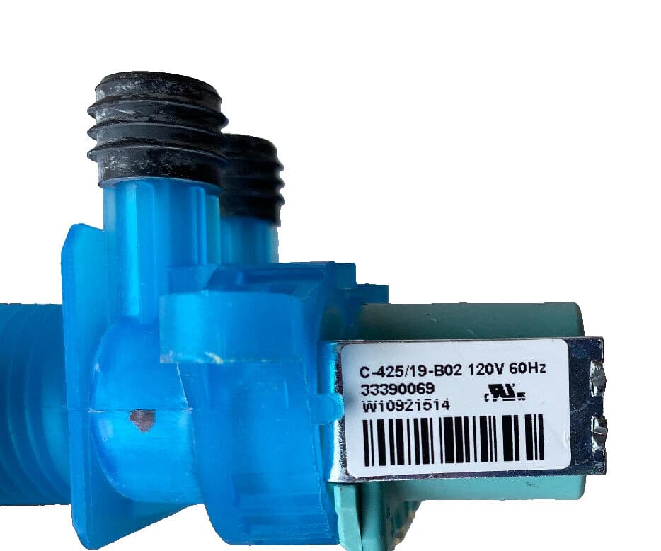 Genuine OEM  Whirlpool Washer Inlet Valve  W11168740 W10921514 — thumbnail 3