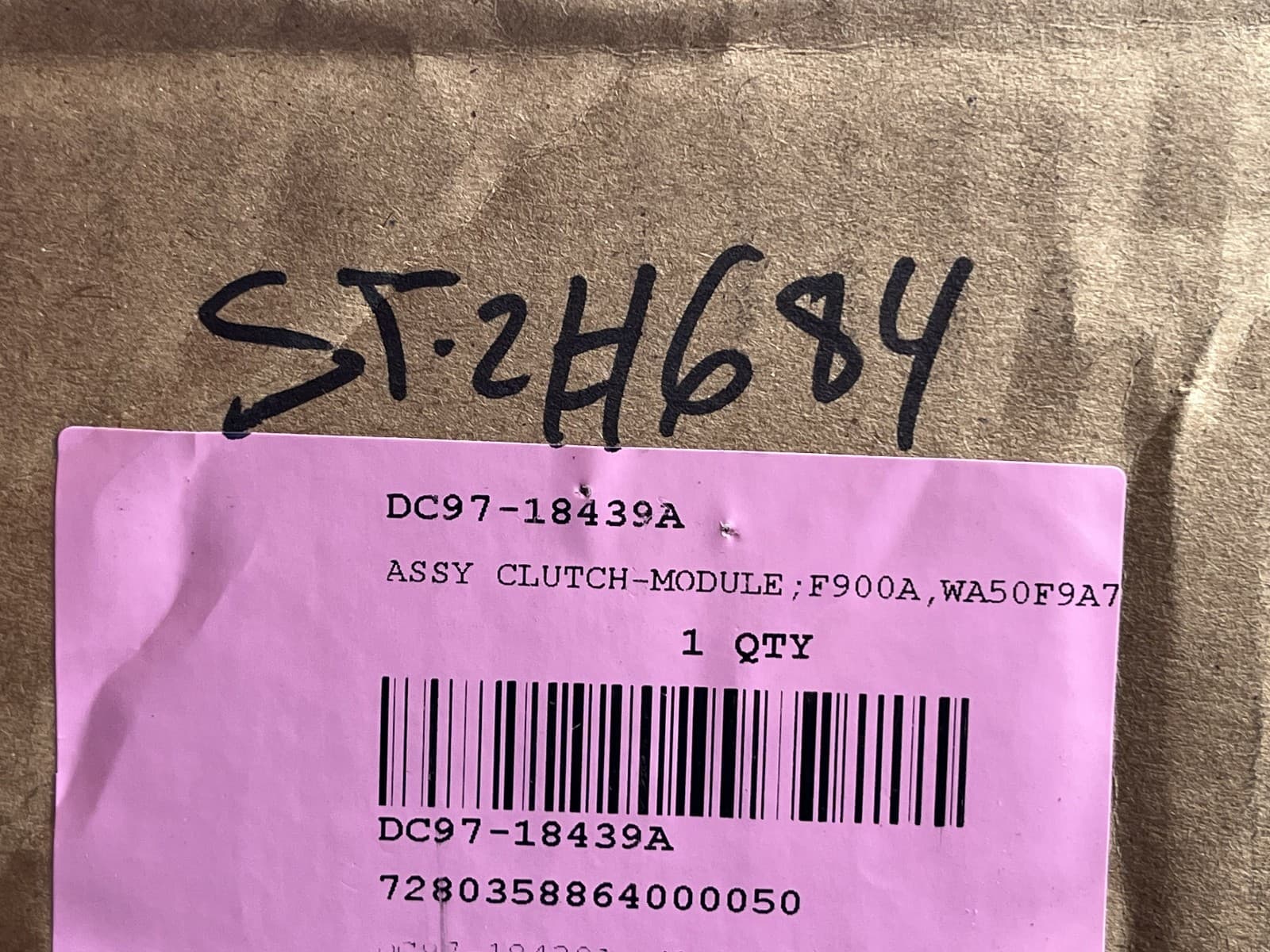 New OEM Samsung  Washer Clutch Assembly WA48H7400AP/A2-01 DC97-18439A — thumbnail 6