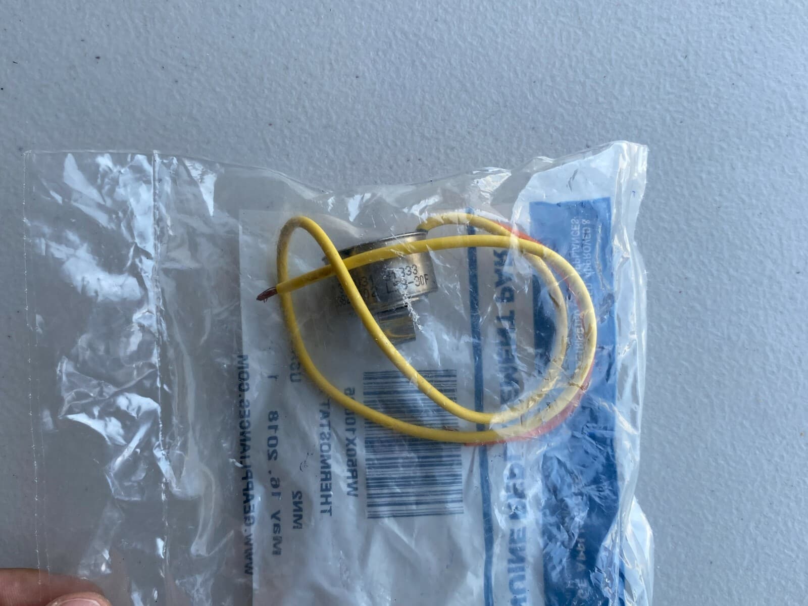 New Genuine GE Refrigerator  Defrost Thermostat WR50X10025 — thumbnail 6